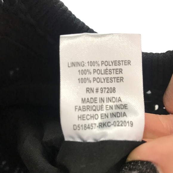 Danielle Nicole Women's Black Boho Macrame Wooden Handle Crossbody Bag Chic Knit - Picture 10 of 10